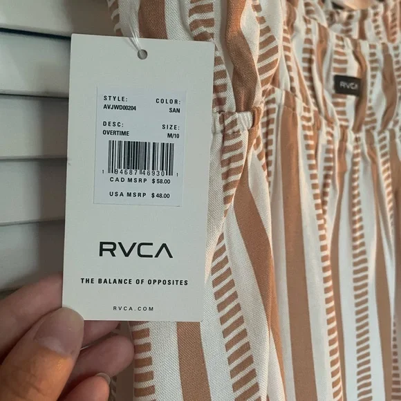 NWT! RVCA Sun Dress Size M - Picture 3 of 3